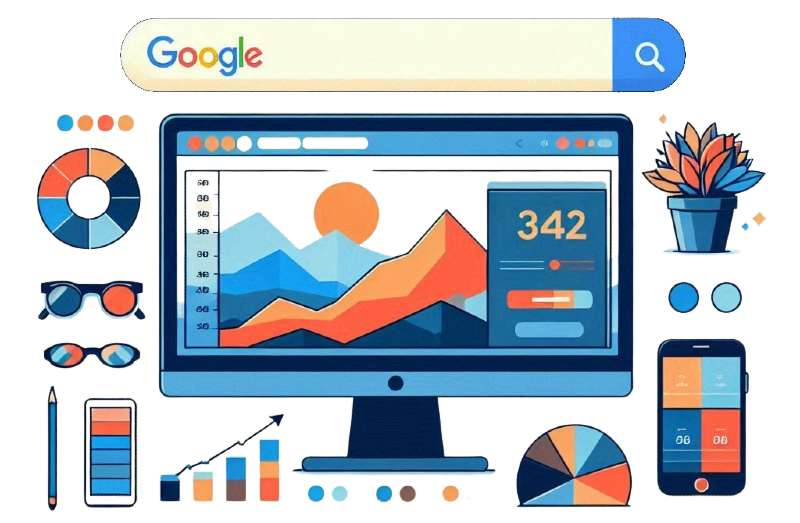 increased search engine visibility from google search